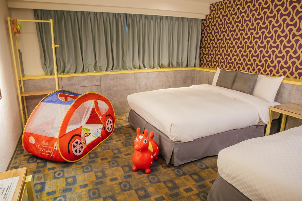 Click Hotel - Ximending Branch Taipeh Exterior foto